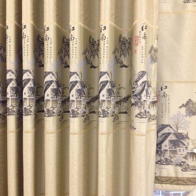 【厂家直销窗帘布 批发高档雪尼尔绣花窗帘客厅欧式高档窗帘】价格,厂家,图片,窗帘,天卓时代(北京)文化发展-