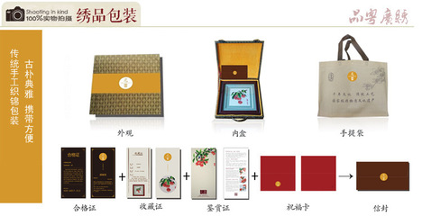 【广绣 粤绣 岭南特色纪念品 岭南春色 广绣外事礼品 礼品】价格,厂家,图片,其他民俗工艺品,广州仁埔文化传播-