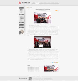 文化传播公司官网效果图
